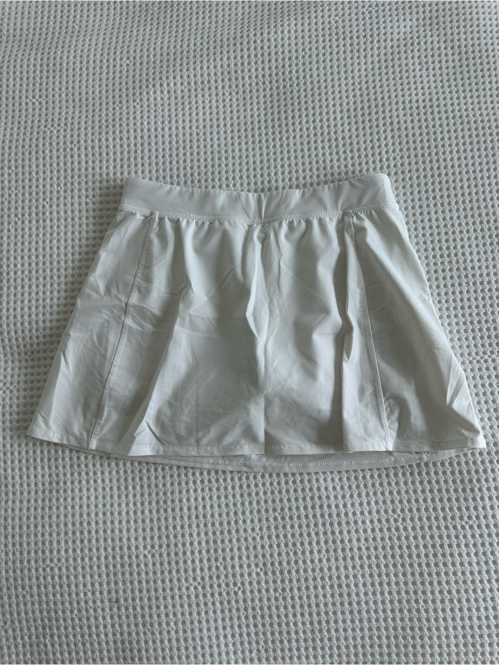 Women's White Athletic Skort